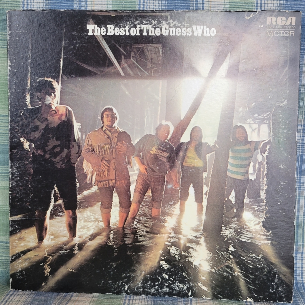 Best of the Guess Who-W/Poster. Vintage Vinyl Record Lp